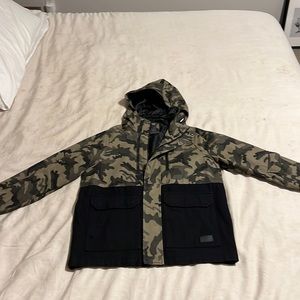 Zara Man black and camo jacket